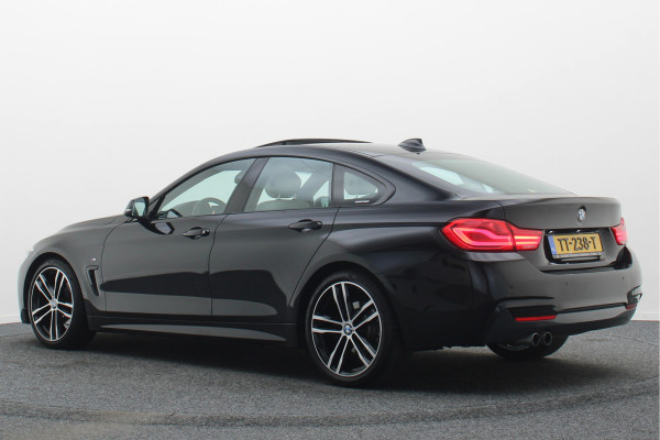 BMW 4 Serie Gran Coupé 420i High Executive Leer, Panoramadak, Cruise, Verwarmd Stuurwiel, Bluetooth, Navigatie, LED, PDC, 19''