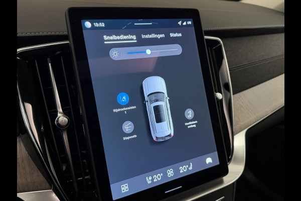 Volvo XC90 2.0 T8 450PK Plug-in hybrid AWD Ultra Dark | Panodak | LED | Leder | H & K | Memory | 360 Camera | Head-Up | Incl. garantie