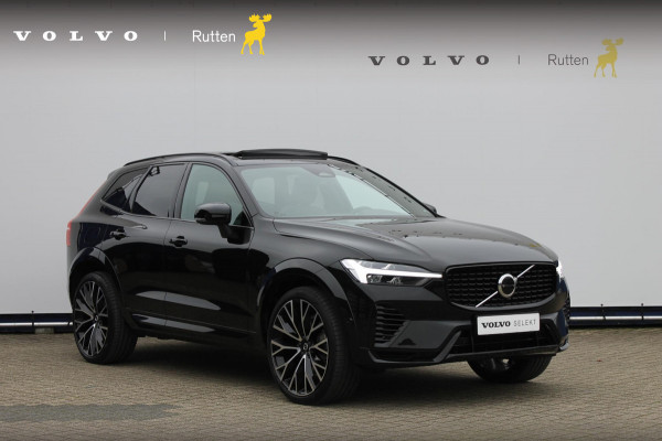 Volvo XC60 T6 Recharge AWD Long Range 350PK Dark Google Infotainment / Elektrisch schuif-kanteldak / 22" lichtmetalen velgen / Stoelventilatie-verwarming voor / Stuurwielverwarming
