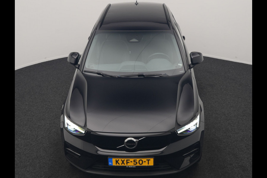 Volvo XC40 Recharge P8 AWD Twin Ultimate 408pk Dealer O.H | Trekhaak Af Fabriek | Adaptive Cruise | Camera | Warmtepomp | Alcantara Sportstoelen Verwarmd | Keyless | Apple Carplay | Pilot Assist | BLIS | Navigatie | Virtual | DAB | 20"L.M |