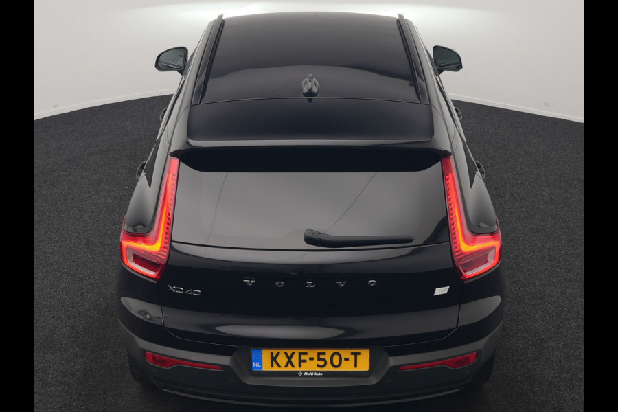 Volvo XC40 Recharge P8 AWD Twin Ultimate 408pk Dealer O.H | Trekhaak Af Fabriek | Adaptive Cruise | Camera | Warmtepomp | Alcantara Sportstoelen Verwarmd | Keyless | Apple Carplay | Pilot Assist | BLIS | Navigatie | Virtual | DAB | 20"L.M |