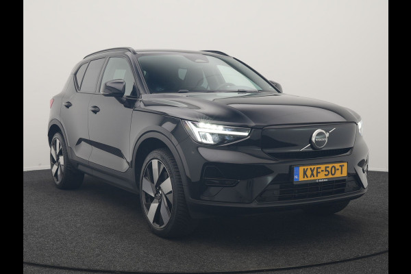 Volvo XC40 Recharge P8 AWD Twin Ultimate 408pk Dealer O.H | Trekhaak Af Fabriek | Adaptive Cruise | Camera | Warmtepomp | Alcantara Sportstoelen Verwarmd | Keyless | Apple Carplay | Pilot Assist | BLIS | Navigatie | Virtual | DAB | 20"L.M |