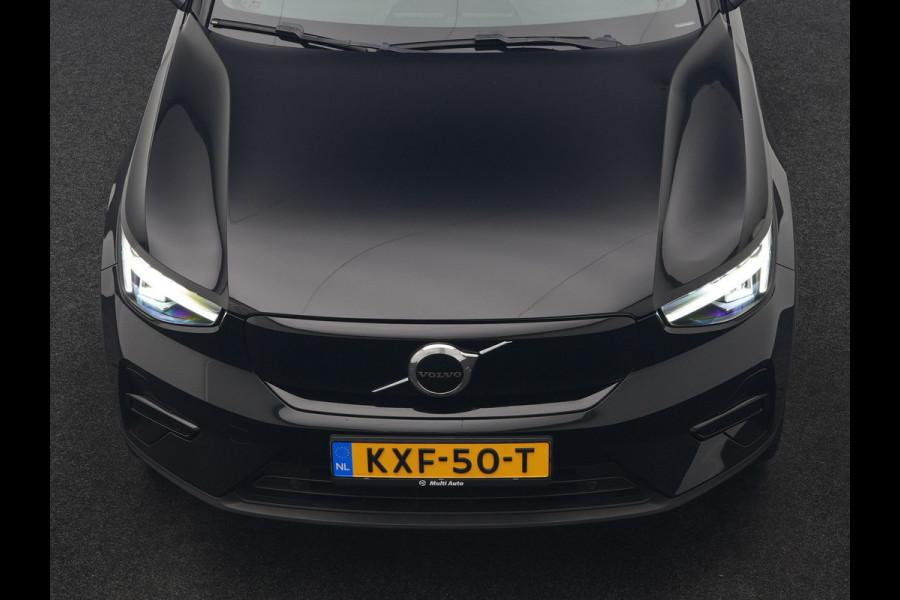 Volvo XC40 Recharge P8 AWD Twin Ultimate 408pk Dealer O.H | Trekhaak Af Fabriek | Adaptive Cruise | Camera | Warmtepomp | Alcantara Sportstoelen Verwarmd | Keyless | Apple Carplay | Pilot Assist | BLIS | Navigatie | Virtual | DAB | 20"L.M |