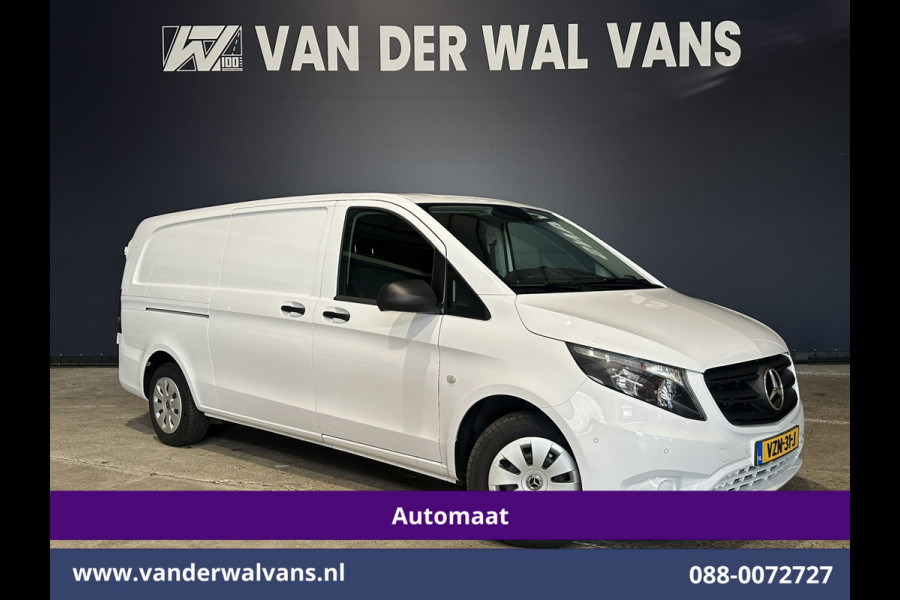 Mercedes-Benz Vito 114 CDI 136pk 9G-Tronic Automaat L3H1 Euro6 Airco | Camera | Apple Carplay | Cruisecontrol | 2500kg Trekhaak Android Auto, Parkeersensoren, Bumper in de kleur