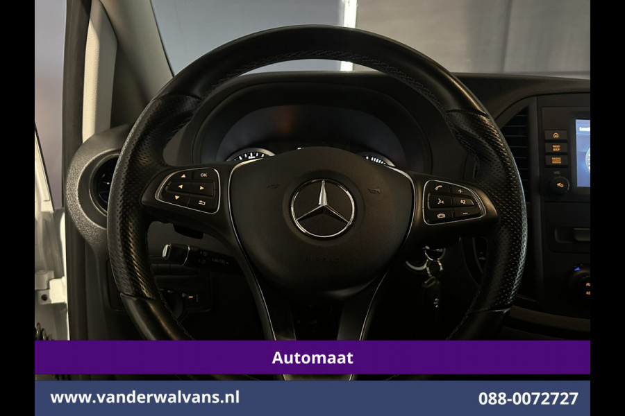 Mercedes-Benz Vito 114 CDI 136pk 9G-Tronic Automaat L3H1 Euro6 Airco | Camera | Apple Carplay | Cruisecontrol | 2500kg Trekhaak Android Auto, Parkeersensoren, Bumper in de kleur