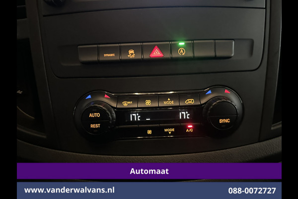 Mercedes-Benz Vito 114 CDI 136pk 9G-Tronic Automaat L3H1 Euro6 Airco | Camera | Apple Carplay | Cruisecontrol | 2500kg Trekhaak Android Auto, Parkeersensoren, Bumper in de kleur