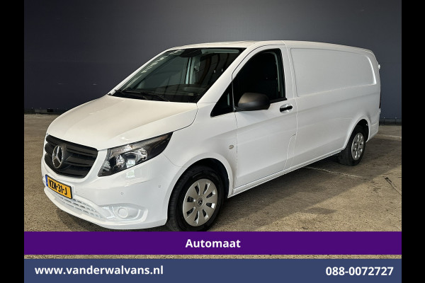 Mercedes-Benz Vito 114 CDI 136pk 9G-Tronic Automaat L3H1 Euro6 Airco | Camera | Apple Carplay | Cruisecontrol | 2500kg Trekhaak Android Auto, Parkeersensoren, Bumper in de kleur