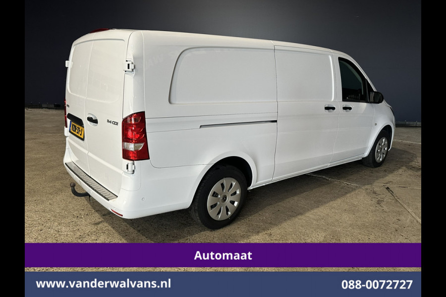 Mercedes-Benz Vito 114 CDI 136pk 9G-Tronic Automaat L3H1 Euro6 Airco | Camera | Apple Carplay | Cruisecontrol | 2500kg Trekhaak Android Auto, Parkeersensoren, Bumper in de kleur