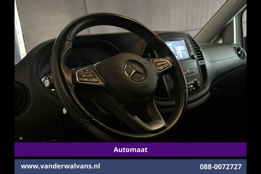 Mercedes-Benz Vito 114 CDI 136pk 9G-Tronic Automaat L3H1 Euro6 Airco | Camera | Apple Carplay | Cruisecontrol | 2500kg Trekhaak Android Auto, Parkeersensoren, Bumper in de kleur