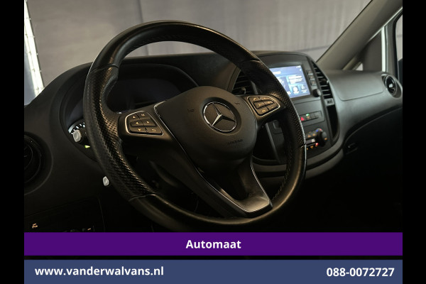 Mercedes-Benz Vito 114 CDI 136pk 9G-Tronic Automaat L3H1 Euro6 Airco | Camera | Apple Carplay | Cruisecontrol | 2500kg Trekhaak Android Auto, Parkeersensoren, Bumper in de kleur