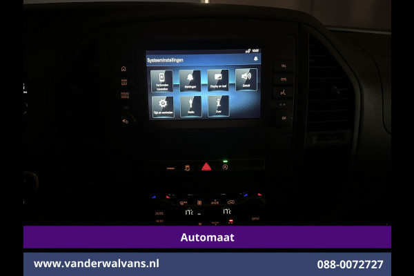 Mercedes-Benz Vito 114 CDI 136pk 9G-Tronic Automaat L3H1 Euro6 Airco | Camera | Apple Carplay | Cruisecontrol | 2500kg Trekhaak Android Auto, Parkeersensoren, Bumper in de kleur