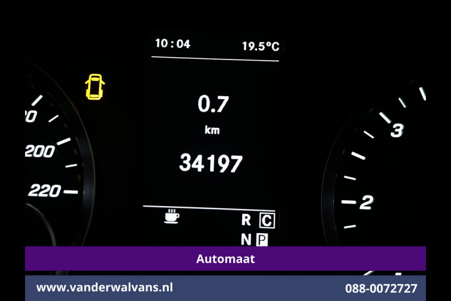 Mercedes-Benz Vito 114 CDI 136pk 9G-Tronic Automaat L3H1 Euro6 Airco | Camera | Apple Carplay | Cruisecontrol | 2500kg Trekhaak Android Auto, Parkeersensoren, Bumper in de kleur