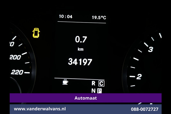 Mercedes-Benz Vito 114 CDI 136pk 9G-Tronic Automaat L3H1 Euro6 Airco | Camera | Apple Carplay | Cruisecontrol | 2500kg Trekhaak Android Auto, Parkeersensoren, Bumper in de kleur