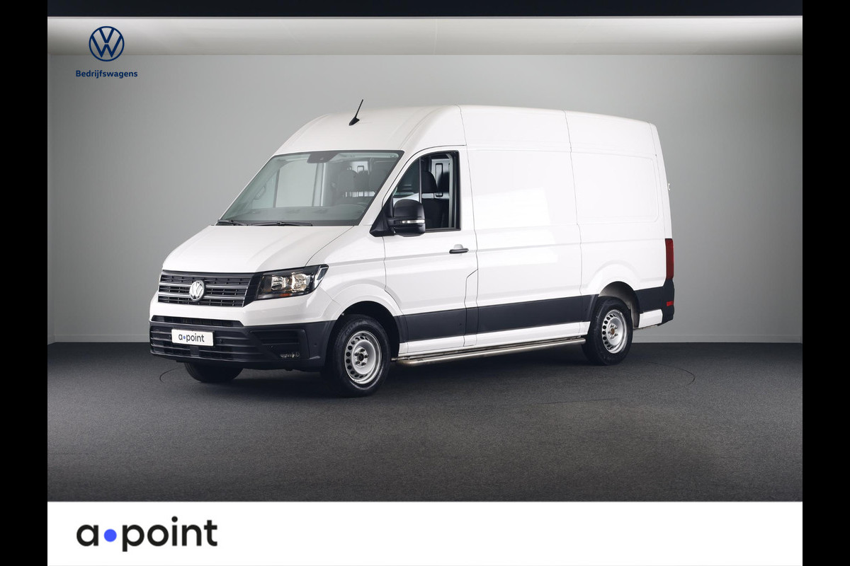 Volkswagen Crafter 35 2.0 TDI L3H3 Highline EURO VI 140 pk Automaat | Verlengde garantie | Navigatie | Trekhaak | Parkeersensoren | Achteruitrijcamera |