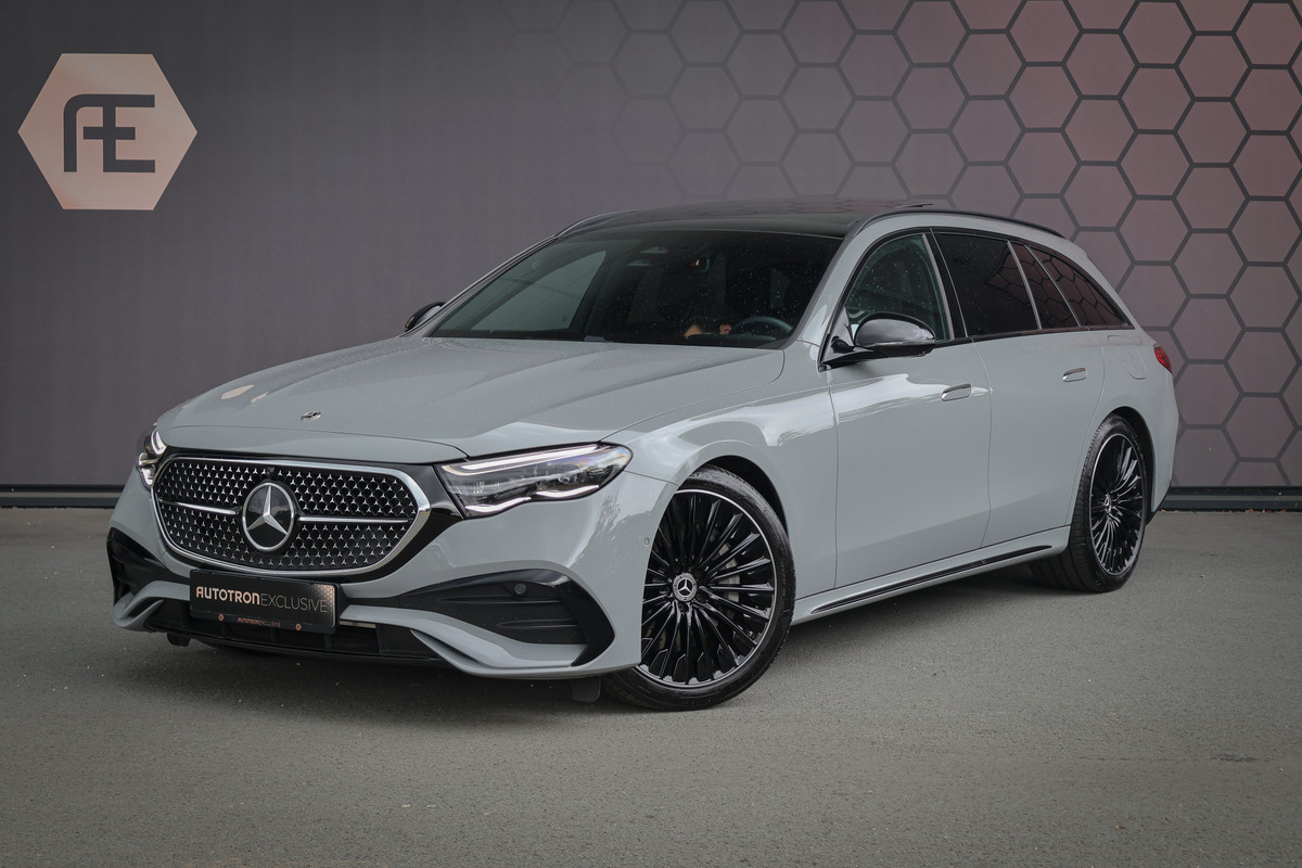 Mercedes-Benz E-Klasse Estate 300e AMG LINE | BURMESTER 4D | SUPERSCREEN | PANORAMADAK | 20" | NIGHTPACK | DISTRONIC | PRIVACY GLASS | MANUFAKTUR ALPIN