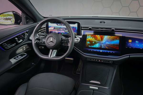 Mercedes-Benz E-Klasse Estate 300e AMG LINE | BURMESTER 4D | SUPERSCREEN | PANORAMADAK | 20" | NIGHTPACK | DISTRONIC | PRIVACY GLASS | MANUFAKTUR ALPIN