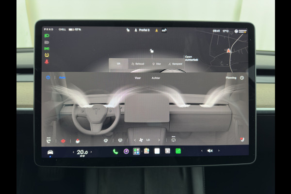 Tesla Model 3 RWD 60 kWh [3-Fase-11kW ] {SoH-88%} (INCL-BTW) Aut. *PANO | LEATHER | KEYLESS | FULL-LED | MEMORY-PACK | TOPVIEW | DAB | CARPLAY | DIGI-COCKPIT | LANE-ASSIST | HEATED-COMFORTSEATS | AUTOPILOT | 19"ALU*