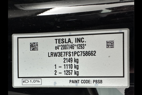 Tesla Model 3 RWD 60 kWh [3-Fase-11kW ] {SoH-88%} (INCL-BTW) Aut. *PANO | LEATHER | KEYLESS | FULL-LED | MEMORY-PACK | TOPVIEW | DAB | CARPLAY | DIGI-COCKPIT | LANE-ASSIST | HEATED-COMFORTSEATS | AUTOPILOT | 19"ALU*