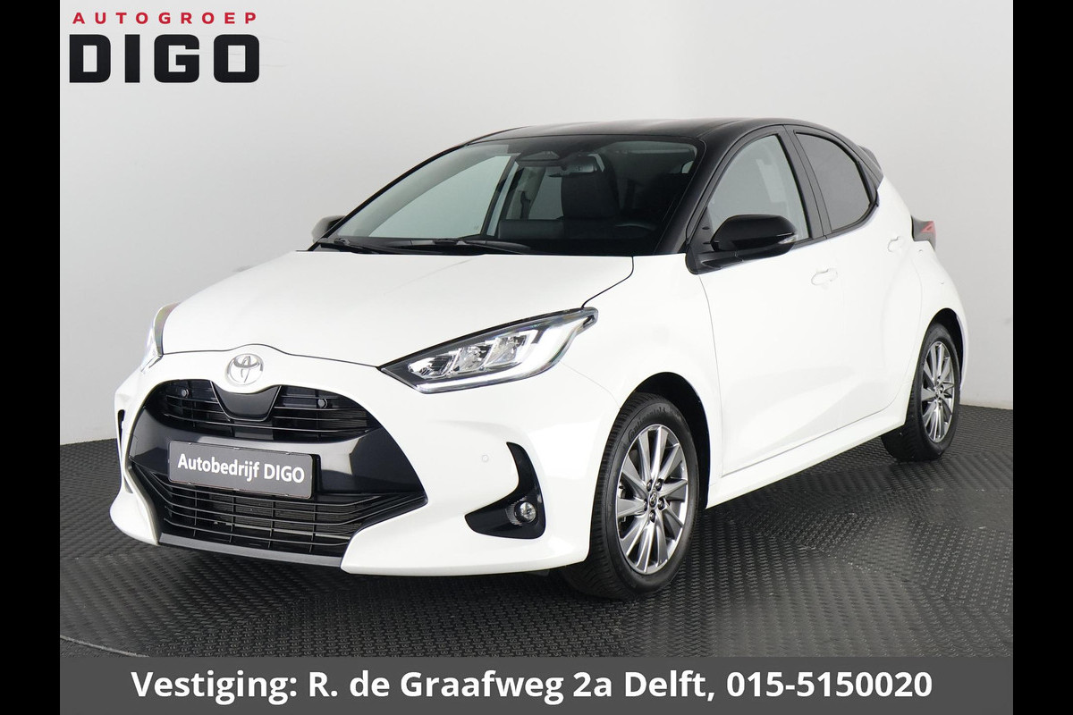 Toyota Yaris 1.5 Hybrid 115 Dynamic Luxury Bi-Tone | Stuur- & Stoelverwarming | Parkeersensoren | Adaptieve Cruise Control | BSM