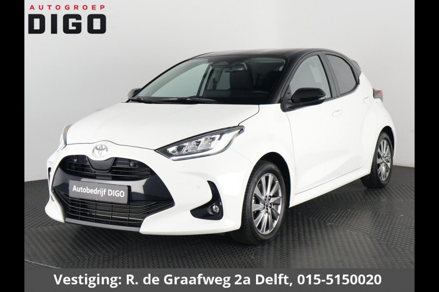 Toyota Yaris 1.5 Hybrid 115 Dynamic Luxury Bi-Tone | Stuur- & Stoelverwarming | Parkeersensoren | Adaptieve Cruise Control | BSM