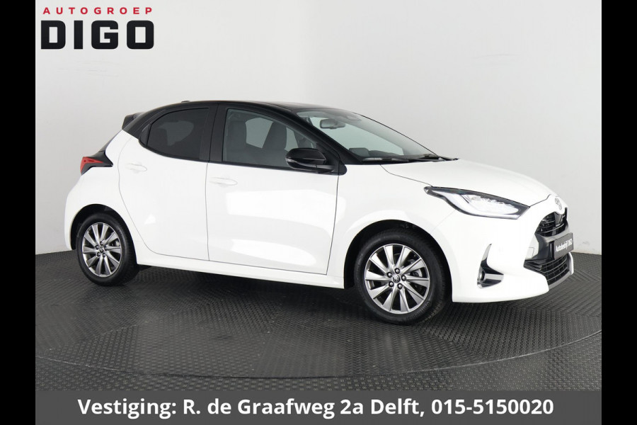 Toyota Yaris 1.5 Hybrid 115 Dynamic Luxury Bi-Tone | Stuur- & Stoelverwarming | Parkeersensoren | Adaptieve Cruise Control | BSM