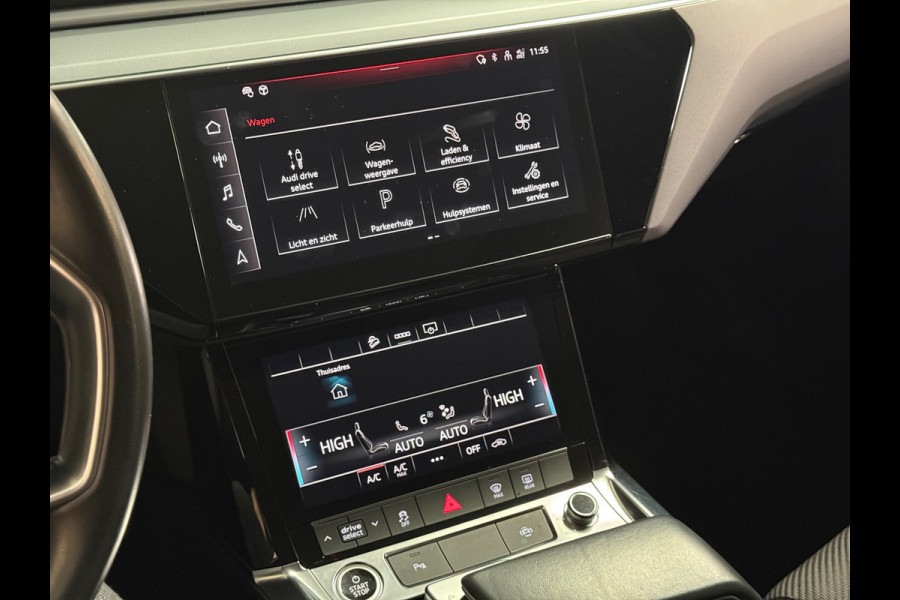 Audi e-tron 55 quattro edition 95 kWh | Parkeersensoren | NAP | Led | Carplay