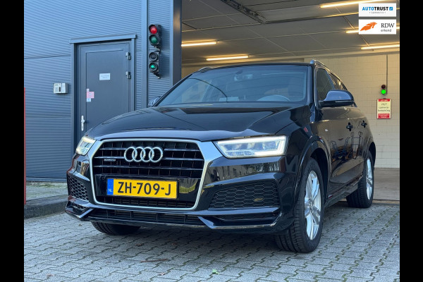 Audi Q3 2.0 TFSI QUATTRO / 3X S-LINE / PANO / KEYLESS / CAMERA / AFN. TREKHAAK / STOELVERW. / LEDER-ALCANTARA / DEALER ONDERH. !