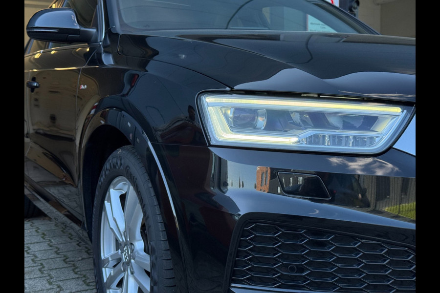 Audi Q3 2.0 TFSI QUATTRO / 3X S-LINE / PANO / KEYLESS / CAMERA / AFN. TREKHAAK / STOELVERW. / LEDER-ALCANTARA / DEALER ONDERH. !