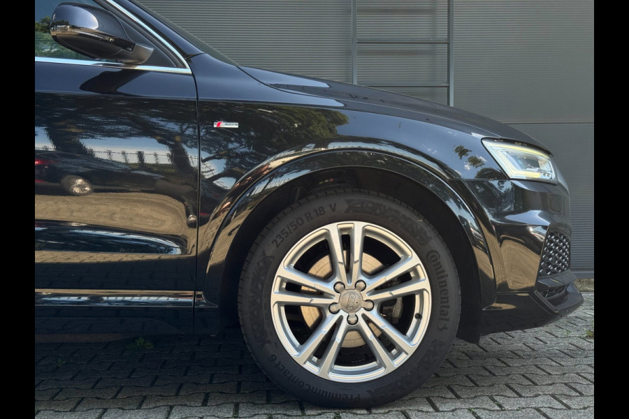 Audi Q3 2.0 TFSI QUATTRO / 3X S-LINE / PANO / KEYLESS / CAMERA / AFN. TREKHAAK / STOELVERW. / LEDER-ALCANTARA / DEALER ONDERH. !