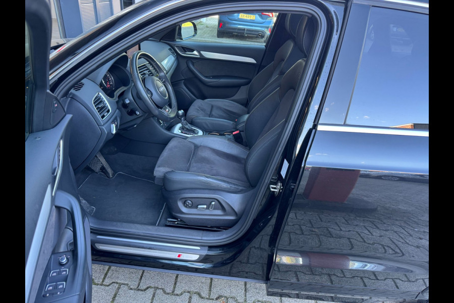 Audi Q3 2.0 TFSI QUATTRO / 3X S-LINE / PANO / KEYLESS / CAMERA / AFN. TREKHAAK / STOELVERW. / LEDER-ALCANTARA / DEALER ONDERH. !