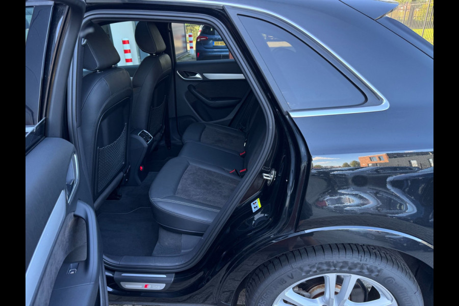 Audi Q3 2.0 TFSI QUATTRO / 3X S-LINE / PANO / KEYLESS / CAMERA / AFN. TREKHAAK / STOELVERW. / LEDER-ALCANTARA / DEALER ONDERH. !