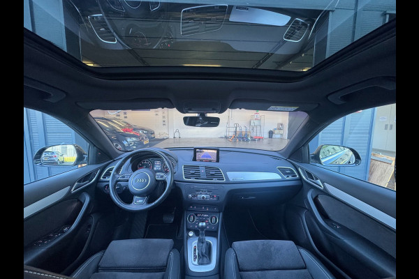 Audi Q3 2.0 TFSI QUATTRO / 3X S-LINE / PANO / KEYLESS / CAMERA / AFN. TREKHAAK / STOELVERW. / LEDER-ALCANTARA / DEALER ONDERH. !