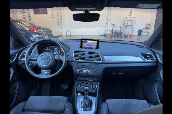 Audi Q3 2.0 TFSI QUATTRO / 3X S-LINE / PANO / KEYLESS / CAMERA / AFN. TREKHAAK / STOELVERW. / LEDER-ALCANTARA / DEALER ONDERH. !