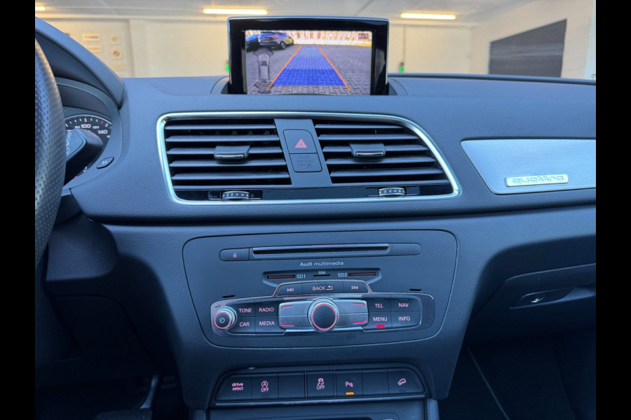 Audi Q3 2.0 TFSI QUATTRO / 3X S-LINE / PANO / KEYLESS / CAMERA / AFN. TREKHAAK / STOELVERW. / LEDER-ALCANTARA / DEALER ONDERH. !