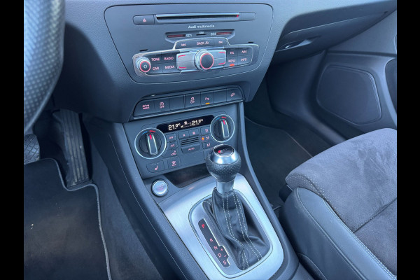 Audi Q3 2.0 TFSI QUATTRO / 3X S-LINE / PANO / KEYLESS / CAMERA / AFN. TREKHAAK / STOELVERW. / LEDER-ALCANTARA / DEALER ONDERH. !