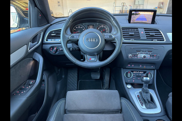 Audi Q3 2.0 TFSI QUATTRO / 3X S-LINE / PANO / KEYLESS / CAMERA / AFN. TREKHAAK / STOELVERW. / LEDER-ALCANTARA / DEALER ONDERH. !