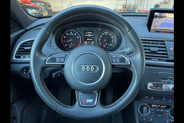Audi Q3 2.0 TFSI QUATTRO / 3X S-LINE / PANO / KEYLESS / CAMERA / AFN. TREKHAAK / STOELVERW. / LEDER-ALCANTARA / DEALER ONDERH. !