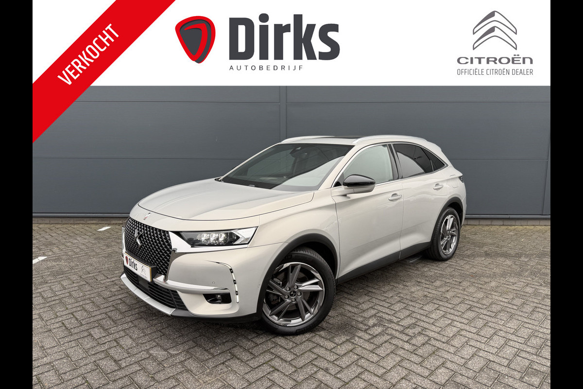 DS Ds 7 Crossback 300pk E-Tense 4x4 Opera (Elektrisch Schuifdak - Leder incl verwarming/koeling/massage/geheugen - NightVision - Focal Electra - E