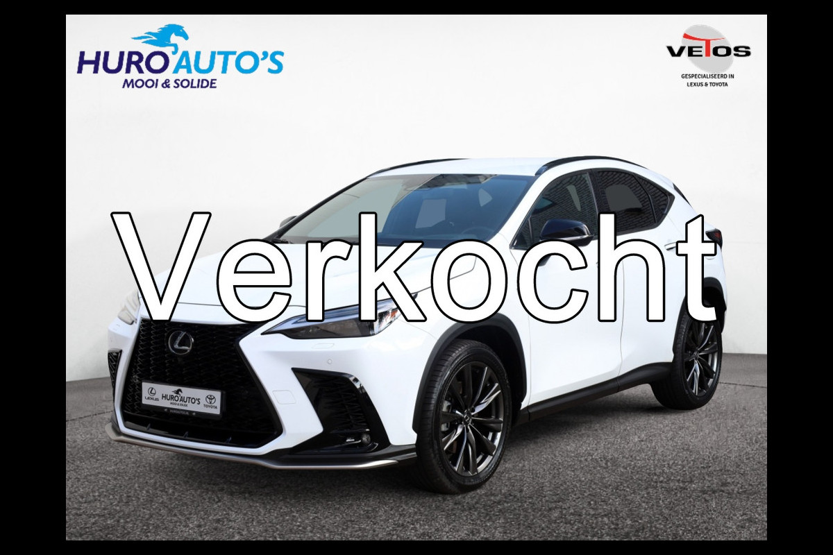 Lexus NX 450h+ AWD F Sport Line | Head-Up | 360 Camera | Stoelventilatie