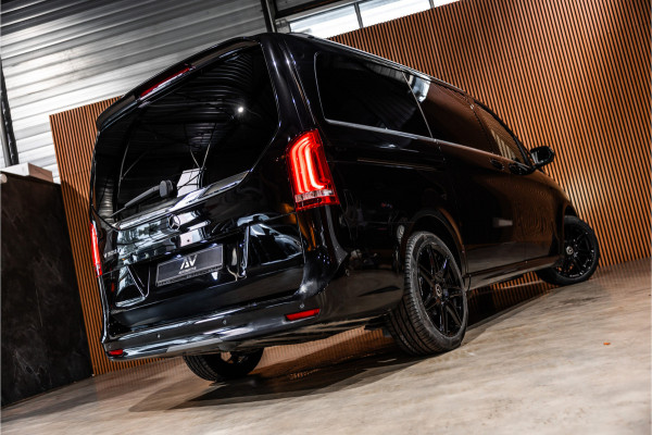 Mercedes-Benz V-Klasse 300d Lang | AMG | Memory seats | Stoelventilatie | 360 Camera | ACC | CarPlay | Navigatie | Lederen bekleding | DAB | Dodehoek | Trekhaak | Nieuwe APK | 2-Zitter | Enkel cabine