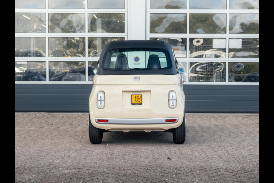Fiat TOPOLINO Speciale | Uniek | Beige | Leder Amaretto