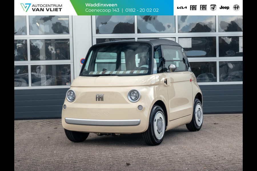 Fiat TOPOLINO Speciale | Uniek | Beige | Leder Amaretto