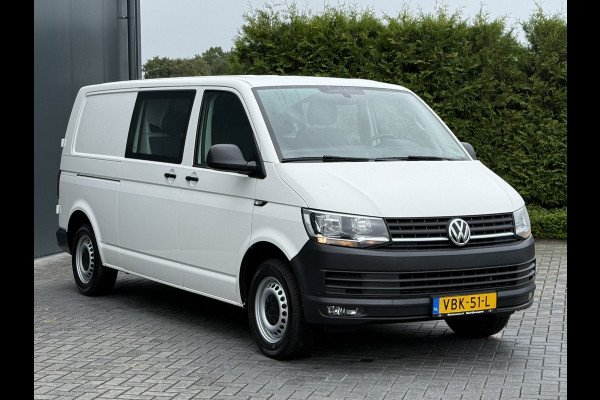 Volkswagen Transporter 2.0 TDI / L2H1 / DUBBELE CABINE / TREKHAAK / 1e EIG. / CRUISE / AIRCO / ISOFIX