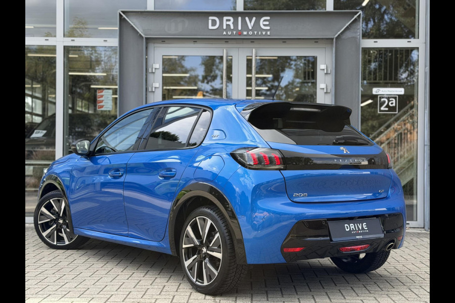 Peugeot 208 1.2 PureTech GT AUT |ACC|Carplay|Cam|Stoelverw|Sfeer|Verigo Blue