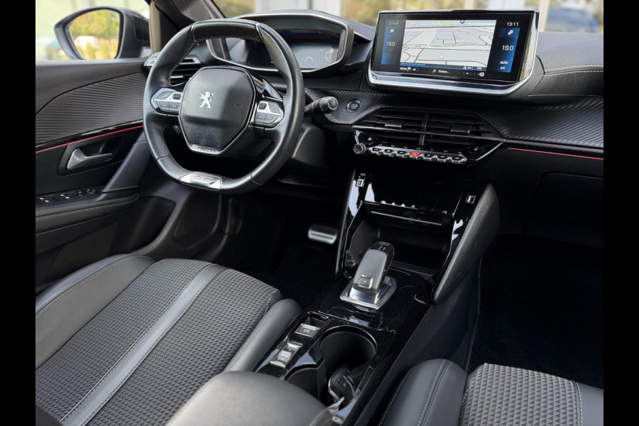 Peugeot 208 1.2 PureTech GT AUT |ACC|Carplay|Cam|Stoelverw|Sfeer|Verigo Blue