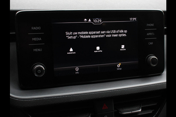 Škoda Kamiq 1.0 TSI 110pk DSG Dynamic Navigatie Apple Carplay/Android Auto Camera Adaptive Cruise Control Stoelverwarming Ledverlichting