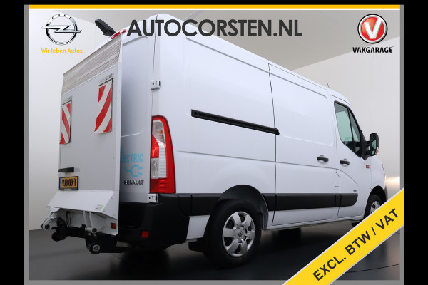 Renault Master Automaat T31 Z.E. L1H2 SOH 97% Laadklep Geïsoleerde Koel laadruimte Airco Cruise control Bluetooth 33kWh Regen-Lichtsensor Schuifdeur Dealeronderhouden 1e Eigenaar Origineel Nederlandse Auto