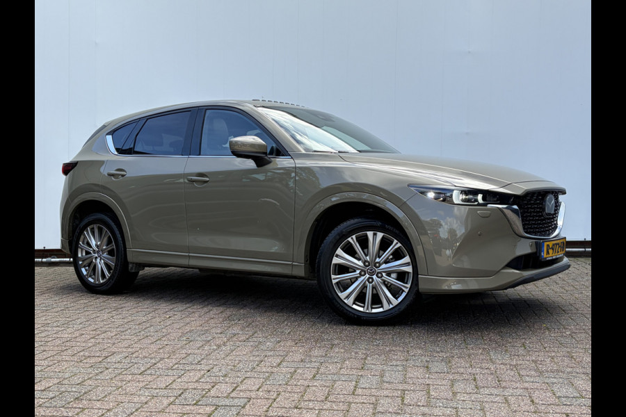 Mazda CX-5 2.0 SkyActiv-G 165 Signature Pano 360° Camera HUD StoelVerw+Ventilatie Memory Voll.Dealer Onderhouden!