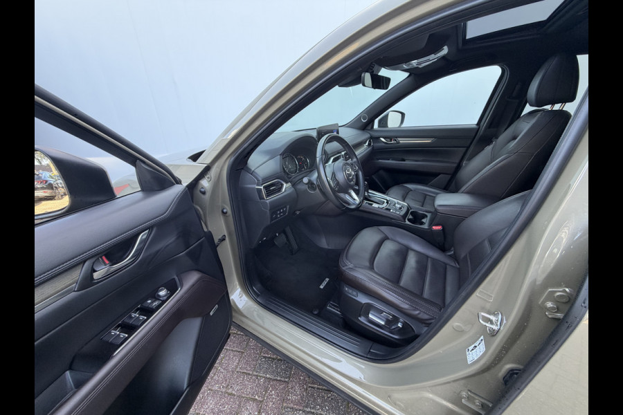 Mazda CX-5 2.0 SkyActiv-G 165 Signature Pano 360° Camera HUD StoelVerw+Ventilatie Memory Voll.Dealer Onderhouden!