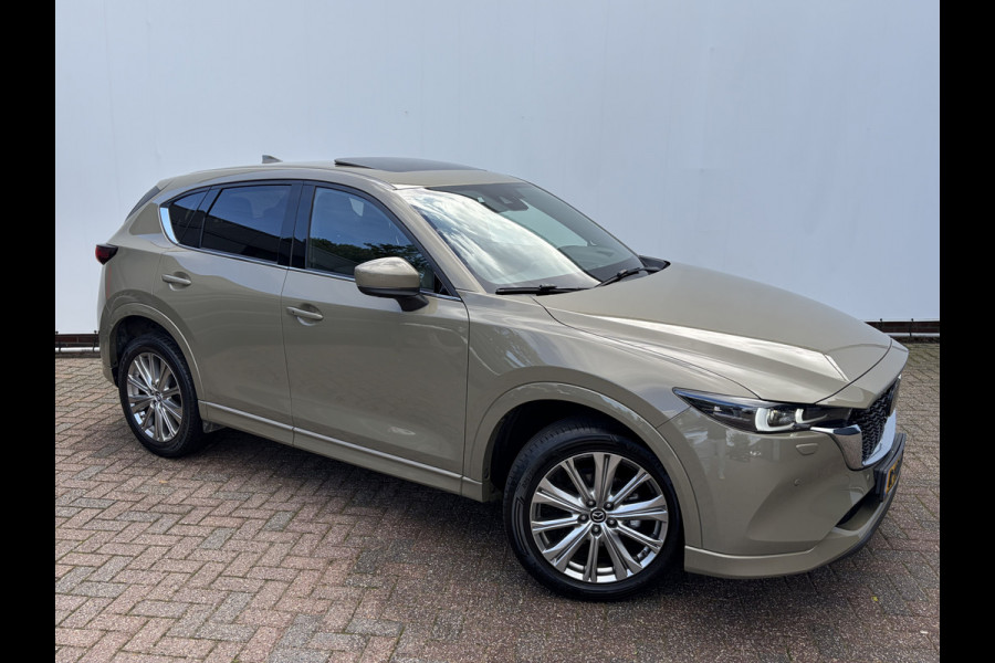Mazda CX-5 2.0 SkyActiv-G 165 Signature Pano 360° Camera HUD StoelVerw+Ventilatie Memory Voll.Dealer Onderhouden!